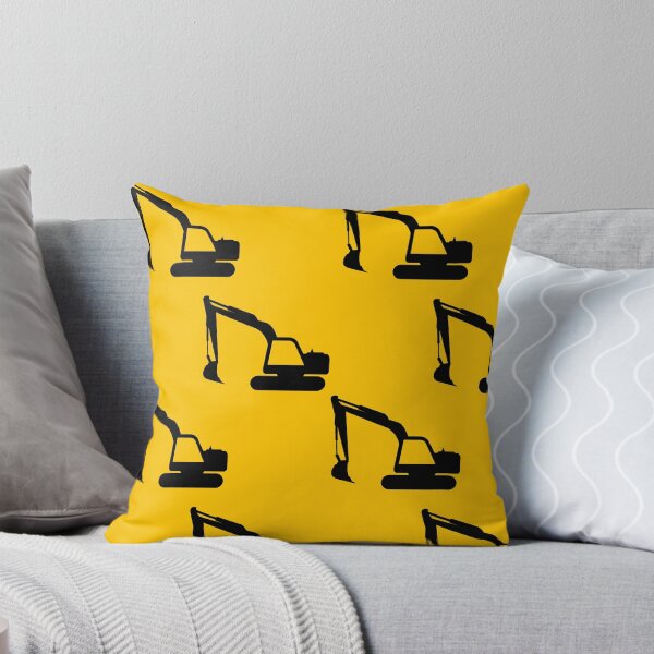 Item preview, Excavator fan illustration designed and sold by Sticker-Palace-.