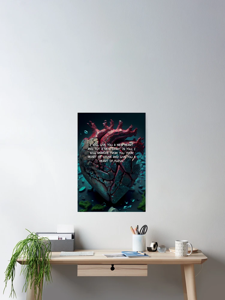 New Heart New Spirit {Small Wall Tapestry} New Heart New Spirit {Small Wall Tapestry}