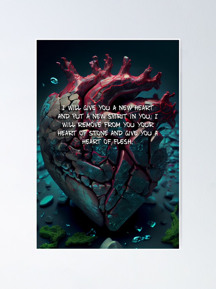 New Heart New Spirit {Small Wall Tapestry} New Heart New Spirit {Small Wall Tapestry}