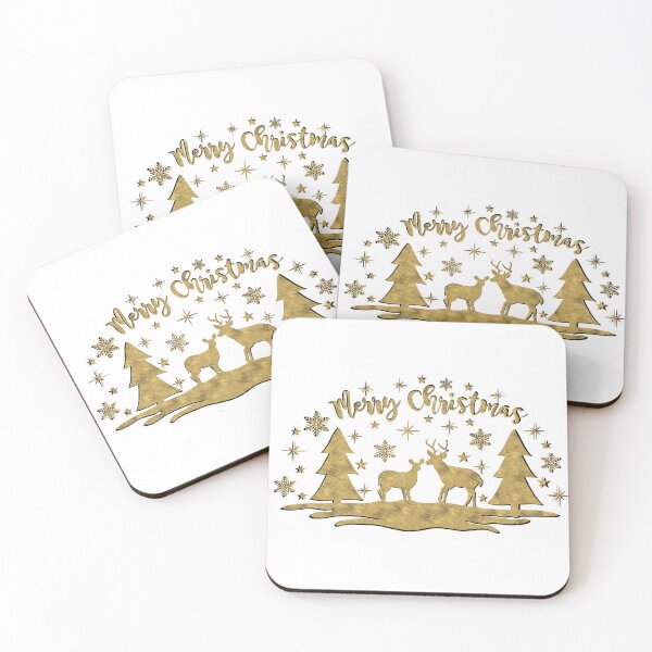 Item preview, Christmas Forest Scene designed and sold by Lucky-Town-Art.