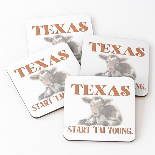 Artikelvorschau, Texas Start 'em Young (Baby-Longhorn) entworfen und verkauft von dmbdana.