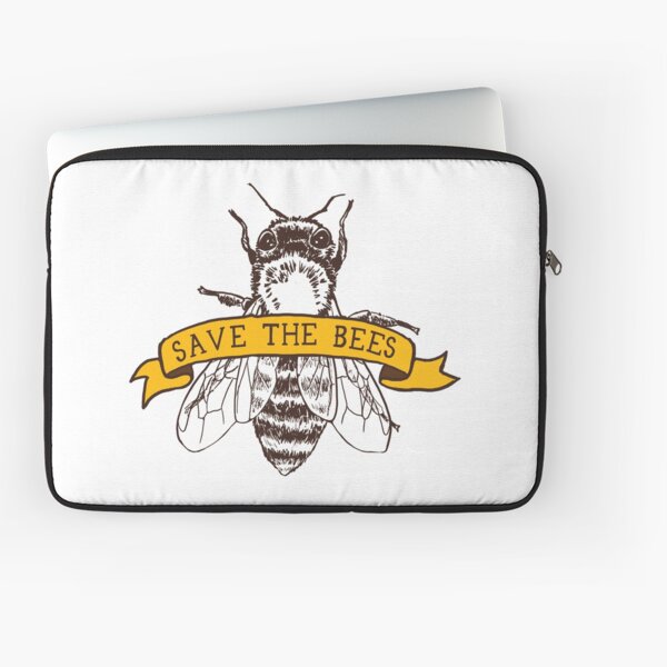 Sauvez les abeilles! Housse d'ordinateur