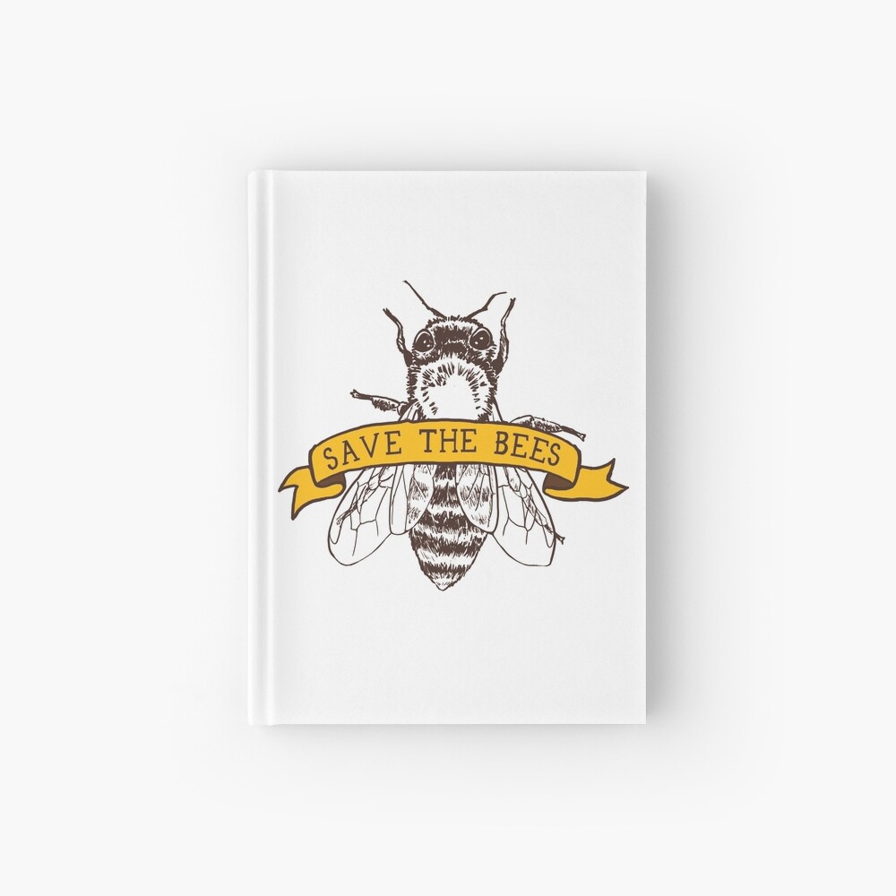 Save The Bees! Hardcover Journal