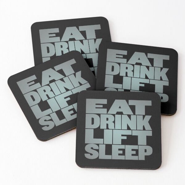 Item preview, Eat, drink, lift, sleep. v.6 designed and sold by x1brett.