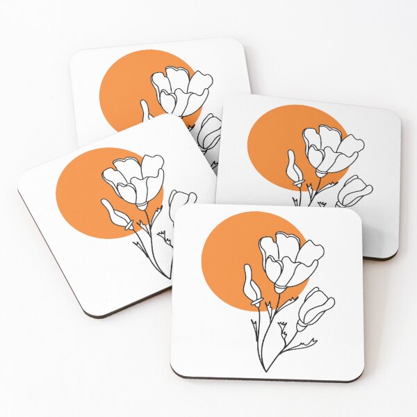 Item preview, Poppy Orange designed and sold by Puchow-Design.
