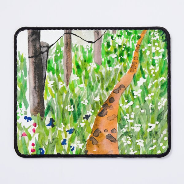 Item preview, Path Among Flowers designed and sold by Niina Niskanen.