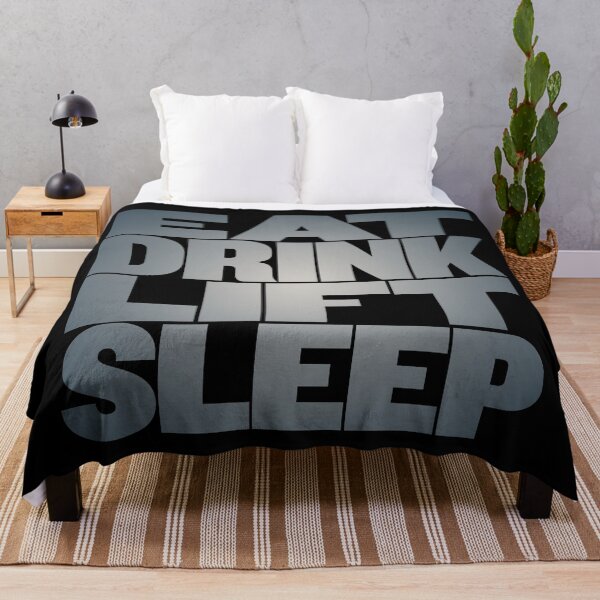 Item preview, Eat, drink, lift, sleep. v.7 designed and sold by x1brett.