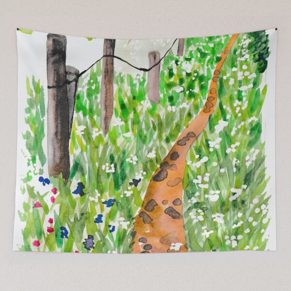Item preview, Path Among Flowers designed and sold by Niina  Niskanen.