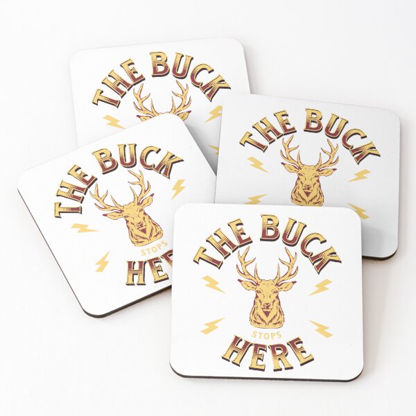 Item preview, The Buck Stops Here, Sarcastic Version designed and sold by VarnaChitra.