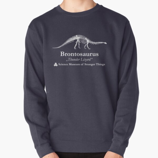 brontosaurus sweatshirt stranger things