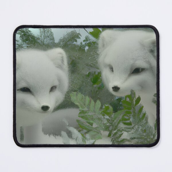 Item preview, Brother And Sister Arctic Fox Cubs  designed and sold by planetrandomuk.