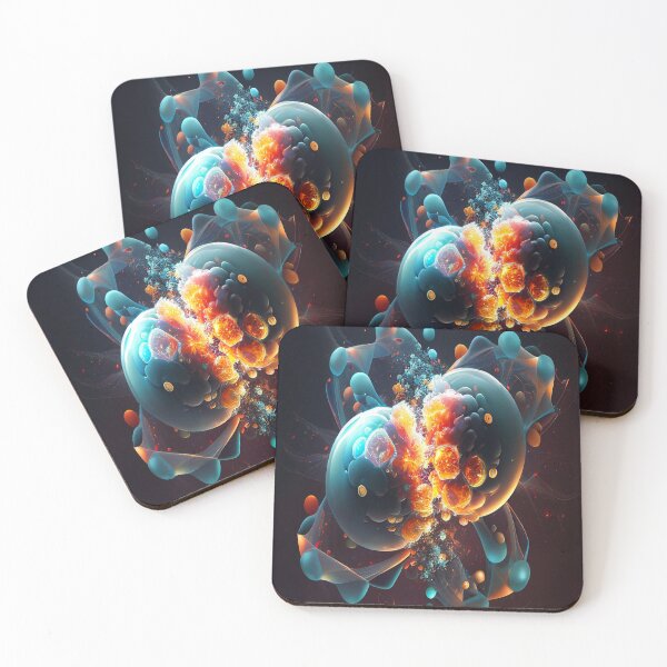 Item preview, Atoms Colliding designed and sold by DalexMK.