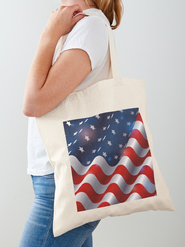 Patriotic Bandana Tote Bag