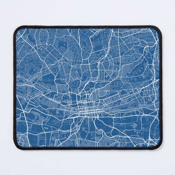 Item preview, Johannesburg City Map of South Africa - Blueprint designed and sold by deMAP.