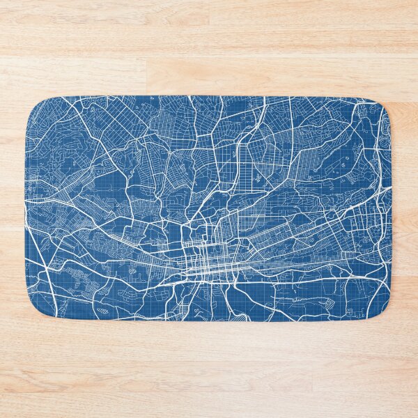 Item preview, Johannesburg City Map of South Africa - Blueprint designed and sold by deMAP.