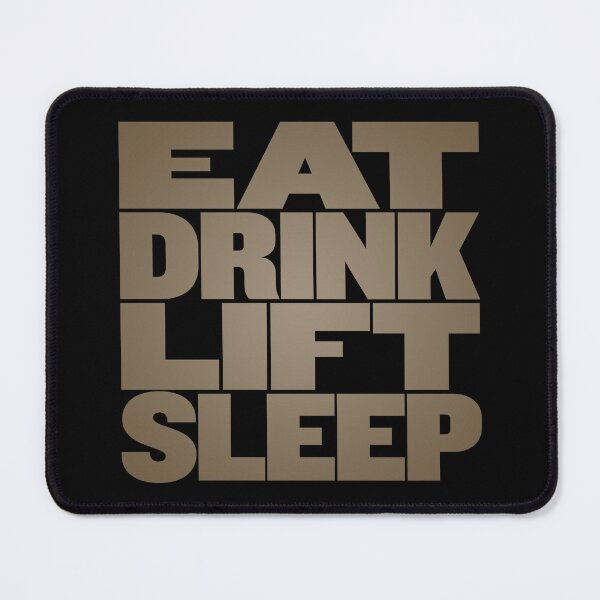 Item preview, Eat, drink, lift, sleep. v.8 designed and sold by x1brett.