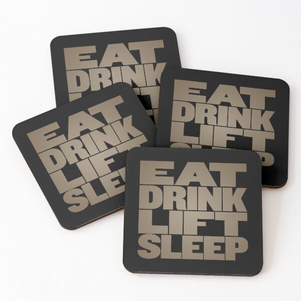Item preview, Eat, drink, lift, sleep. v.8 designed and sold by x1brett.