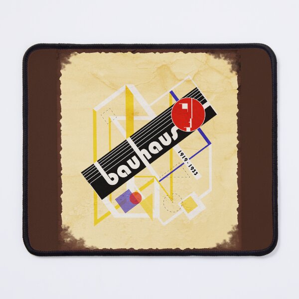 Item preview, Vintage Worn Out Bauhaus Abstract Artwork Geometric Composition original design designed and sold by paragonDesign28.