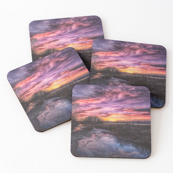 Item preview, Natural NoCo - Poudre River Sunset designed and sold by Elevated Imaging .