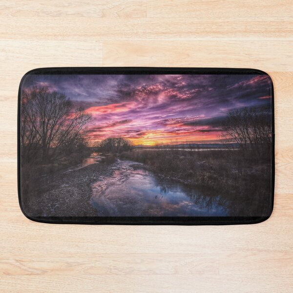 Item preview, Natural NoCo - Poudre River Sunset designed and sold by Elevated Imaging .