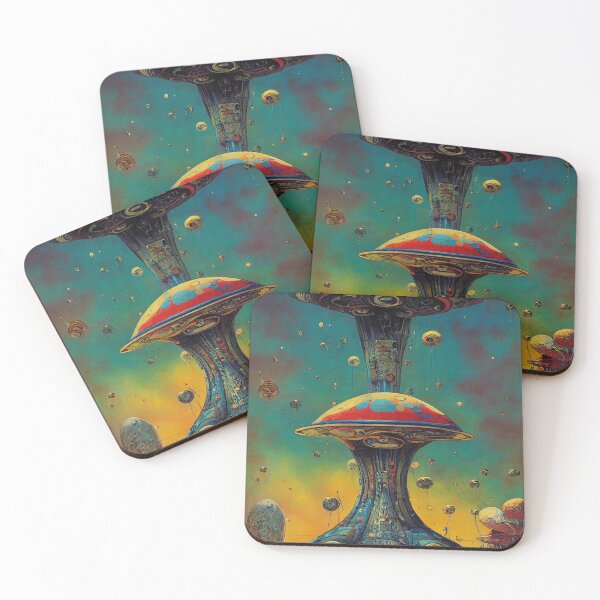 Item preview, Astronaut Mushroom Nr. 3 designed and sold by thesupremewiz.