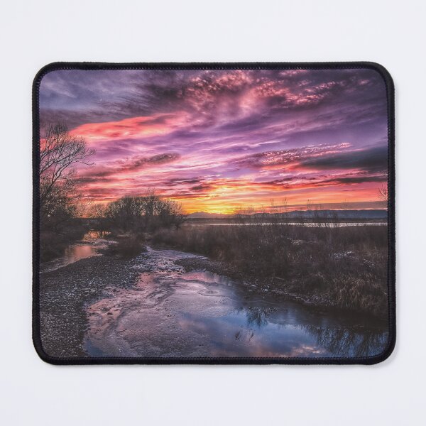 Item preview, Natural NoCo - Poudre River Sunset designed and sold by Elevated Imaging .