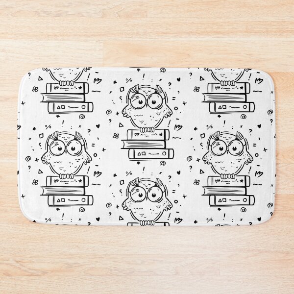 Item preview, Cute owl with books art designed and sold by Aleksse.