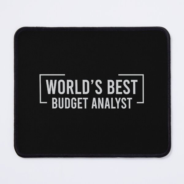Item preview, World's-Best-Budget-analyst designed and sold by dewi5.