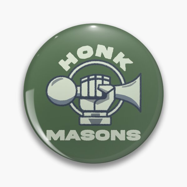 Item preview, Honk Masons Logo (With Background) designed and sold by EvilOnToast.