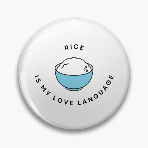 Item preview, Rice Is My Love Language | Light Background  designed and sold by embaarc.