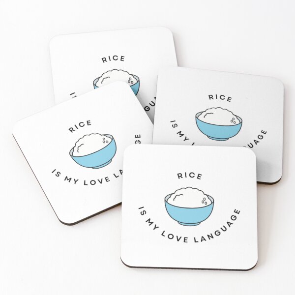 Item preview, Rice Is My Love Language | Light Background  designed and sold by embaarc.