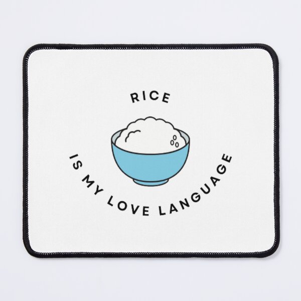 Item preview, Rice Is My Love Language | Light Background  designed and sold by embaarc.