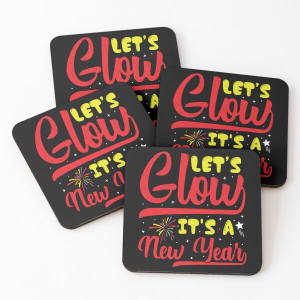 Item preview, Let's Glow It's a New Year designed and sold by TADYSHOP.