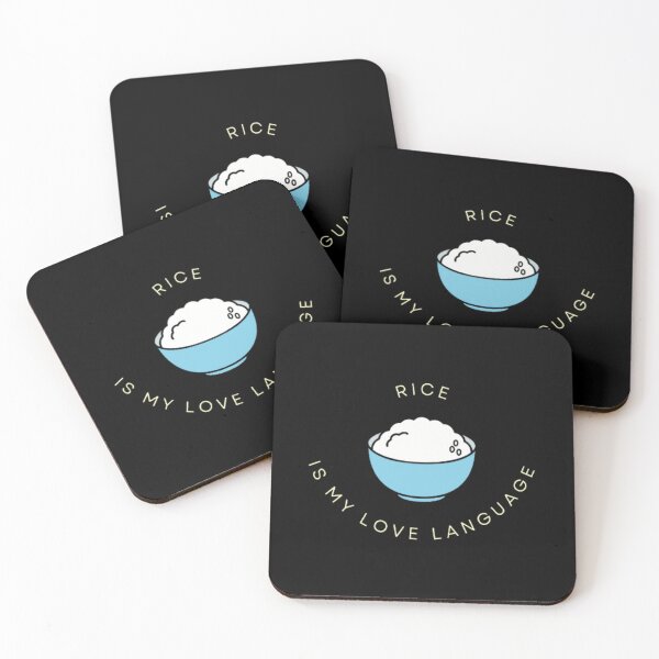 Item preview, Rice Is My Love Language | Dark Background  designed and sold by embaarc.
