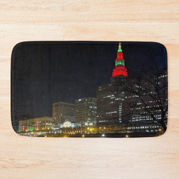 Item preview, Tower City Red & Green designed and sold by Sarah Kurdila.