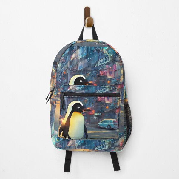 Item preview, Little penguin big city designed and sold by MoonsideGallery.