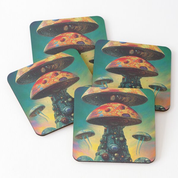 Item preview, Astronaut Mushroom Nr. 6 designed and sold by thesupremewiz.