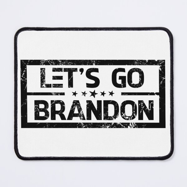 Item preview, Let's Go Brandon Bumper Sticker in black designed and sold by Manoroma.