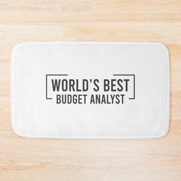 Item preview, World's-Best-Budget-analyst designed and sold by dewi5.