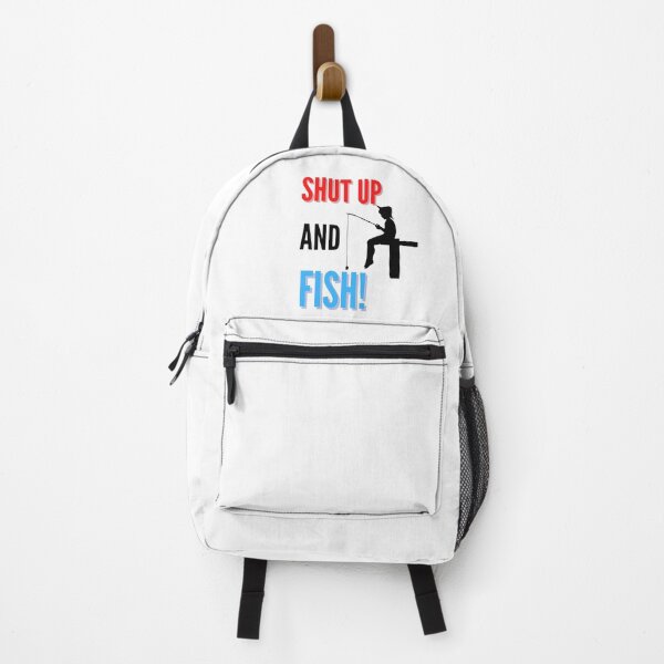 Item preview, Shut Up and Fish designed and sold by FunifyQuotes.
