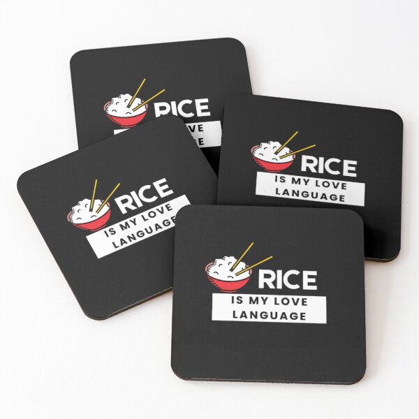 Item preview, Holiday Rice Is My Love Language | Dark Background  designed and sold by embaarc.