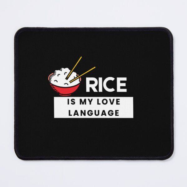 Item preview, Holiday Rice Is My Love Language | Dark Background  designed and sold by embaarc.