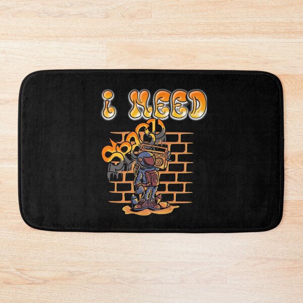 Item preview, I Need Space Graffiti designed and sold by RockBeeDesigns.