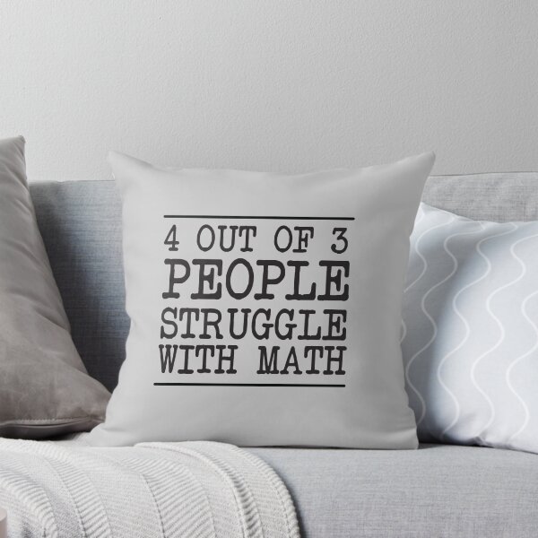 Item preview, 4 Out Of 3 People Struggle With Math designed and sold by careers.