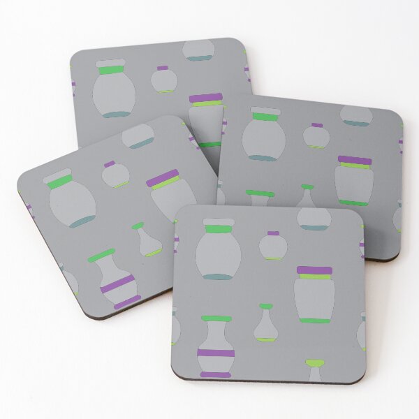 Item preview, Pottery Motif • Green Highlights designed and sold by Joseph Bangsund.