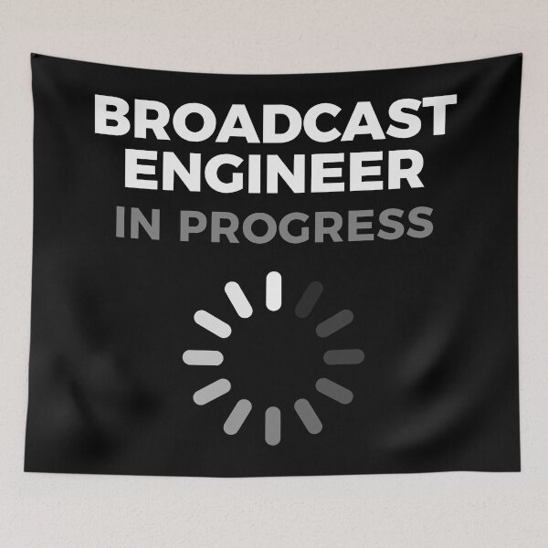 Item preview, Broadcast Engineer in Training designed and sold by NestaReign.