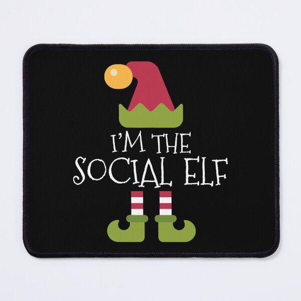 Item preview, Christmas I'm the Social Elf  designed and sold by Koi-Art.