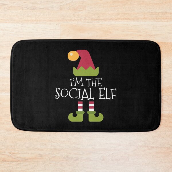 Item preview, Christmas I'm the Social Elf  designed and sold by Koi-Art.