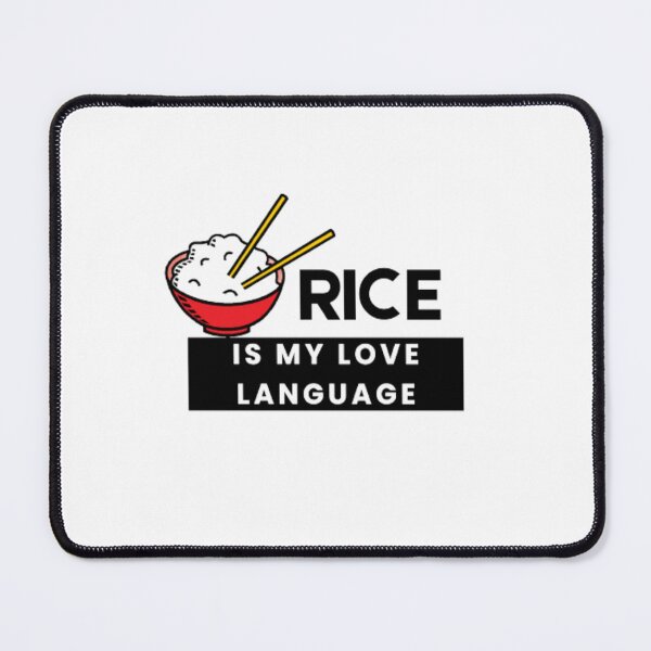 Item preview, Holiday Rice Is My Love Language | Light Background  designed and sold by embaarc.