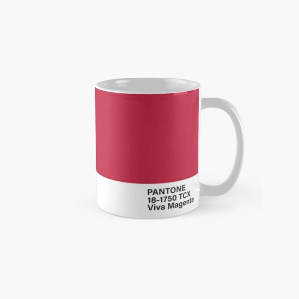 Pantone 18-1750 TCX Viva Magenta , color of the year 2023 Classic Mug